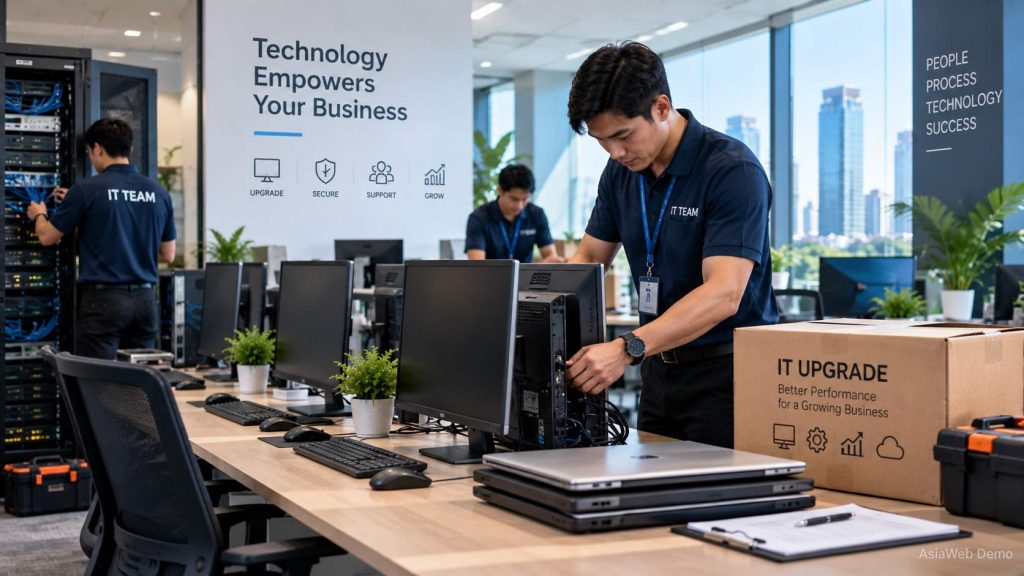 โครงการปรับปรุงระบบคอมพิวเตอร์องค์กร